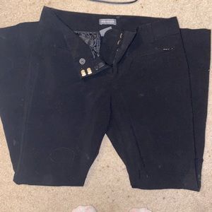 Women’s black dress slacks